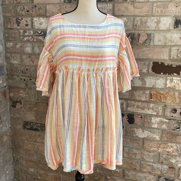 Free People Summer Night Stripe Dress - Picture 3 of 10